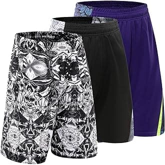 3PCS / Set Men's Running Shorts Quick Dry Running Shorts Basketball Pants Sports Pants (3pcs Short/Set14,3XL)