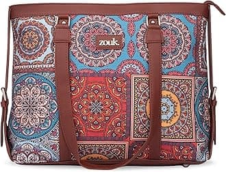 Stylish Office Laptop Bag | Tote Bag For Women Fits Upto 15.6 inch |Purse for Women | Vegan Leather Handbag | Daily & Travel Use