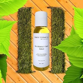 My Perfect Skin Serum, 100% Organic unisex Natural, Dark Spot Remover Facial Serum, Vit C Serum with Vit E - Anti Aging and Skin Brightening Serum