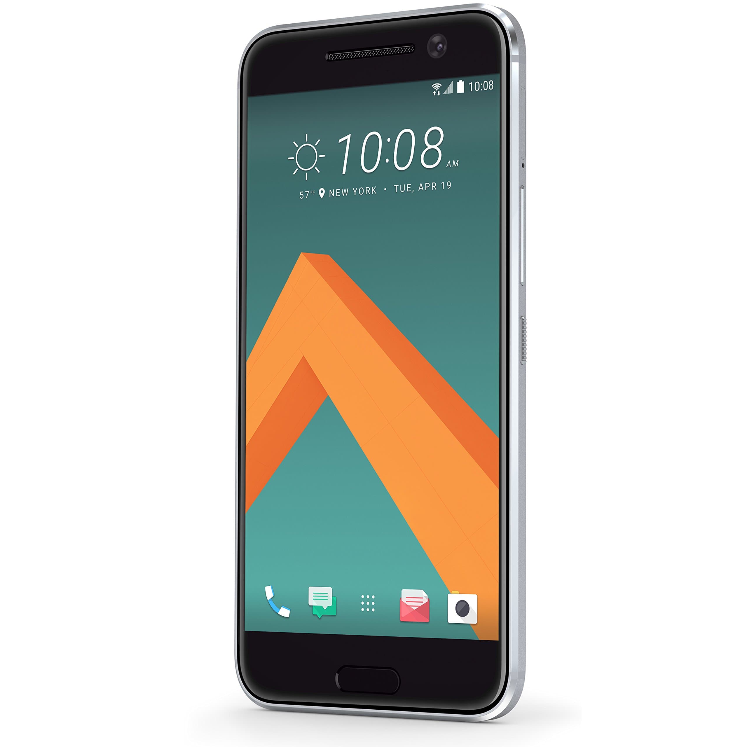 HTC 10 32GB Single SIM Android Smartphone - (GSM Only, No CDMA) Factory Unlocked - International Version with No Warranty (Glacier Silver)