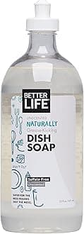 Better Life Dish Soap, Unscented, 22 Fl Oz