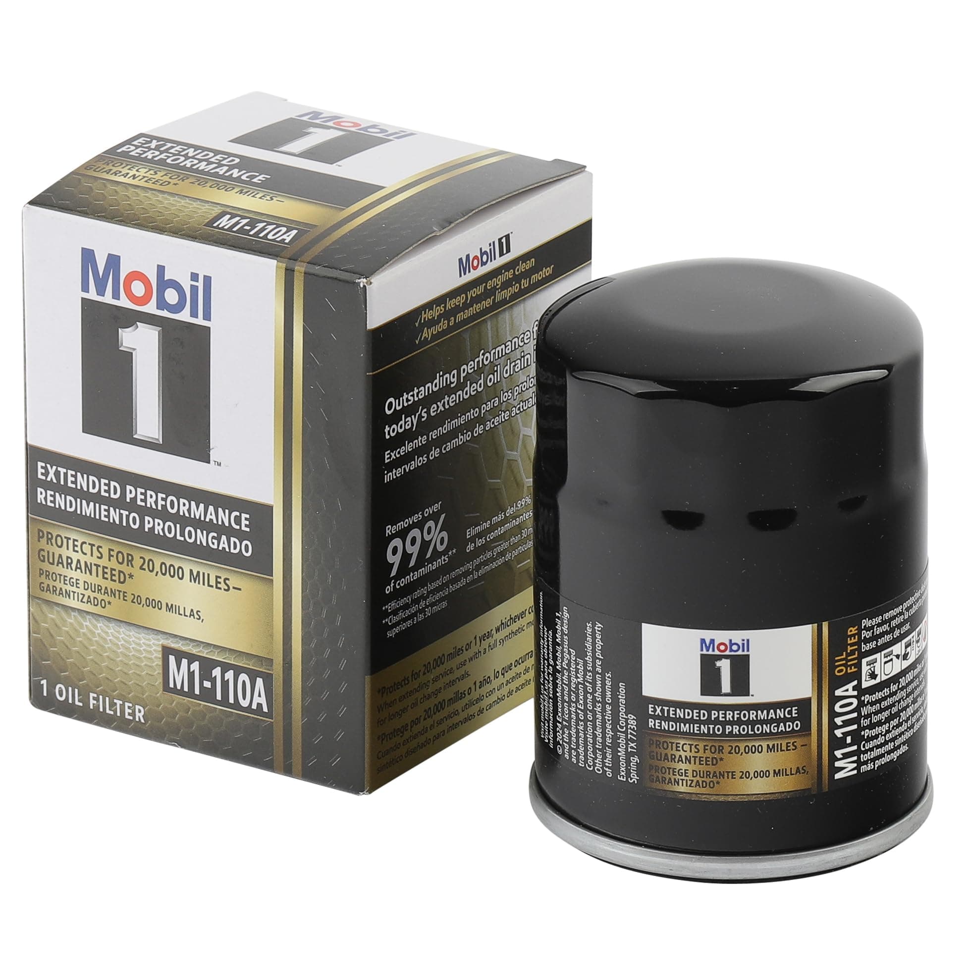 Mobil 1 M1-110A Extended Performance Oil Filter, Pack of 2