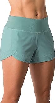 Womens 3" Lightweight Running WOD Volleyball Shorts Workout Mesh Liner Zip Pocket