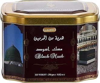 Black Mushk Jamid Perfume Long Lasting Fragrance Represent Essence of Arabic and Oriental Culture, Non-Alcoholic Solid Perfume