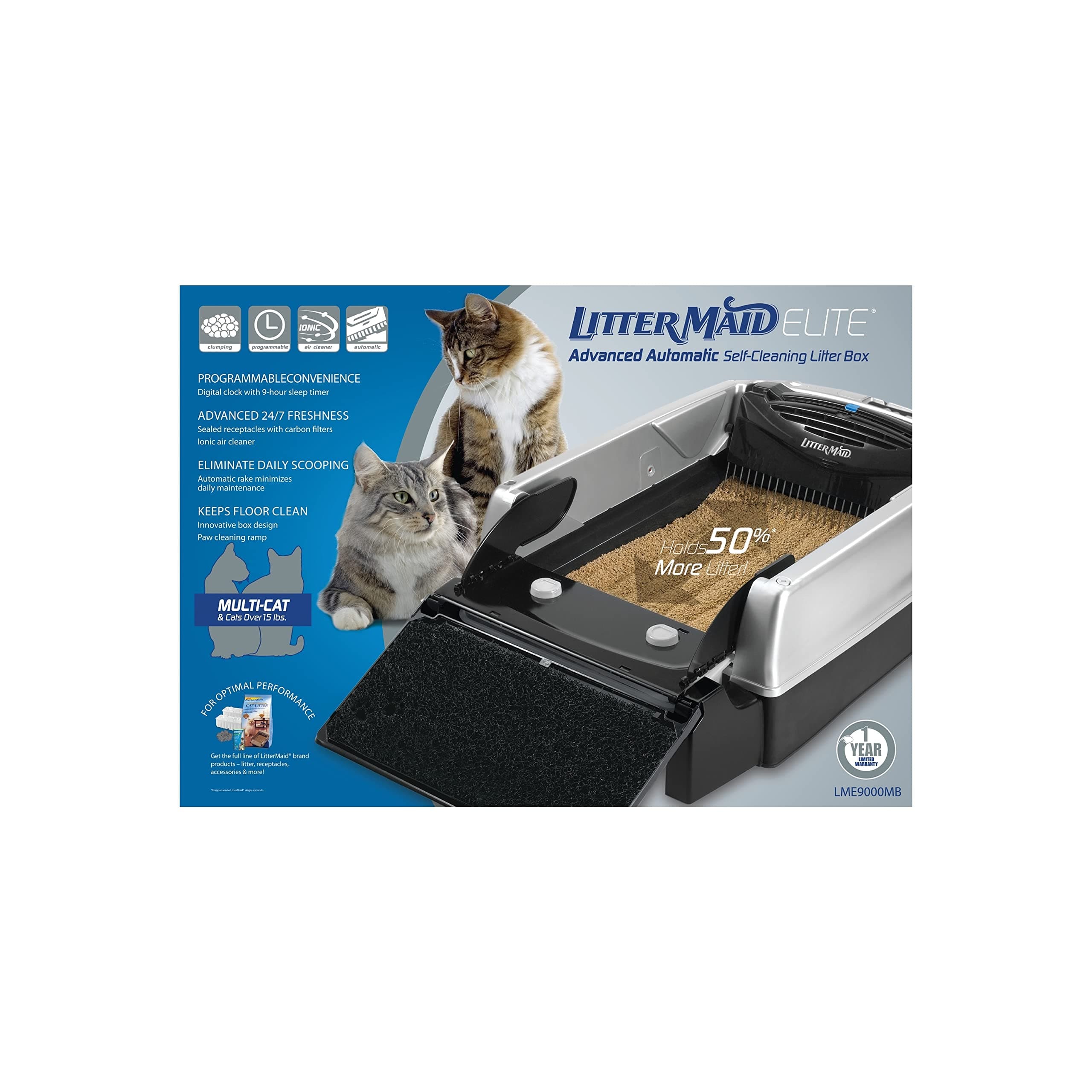 LitterMaid Ultimate Accessories Kit for Elite Mega Automatic Self-Cleaning Litter Box (LMEKT9000MB)