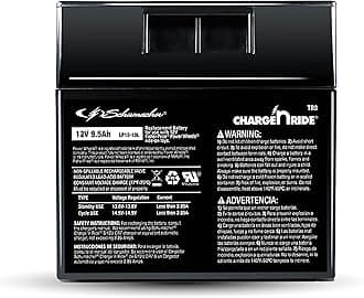 Schumacher Electric 12V Battery for Ride on Toys - TB3 12V 9.5 Amp Hours & Replaceable Fuse - Rechargeable 12V Ride On Replacement Battery for Fisher-Price Power Wheels Vehicles - Safe & Easy to Use