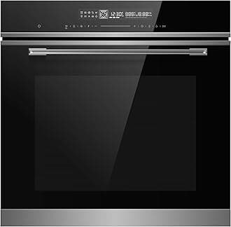 Cookology TOF690SS Touch Control Multifunction Built-in Oven, Electric, 72L