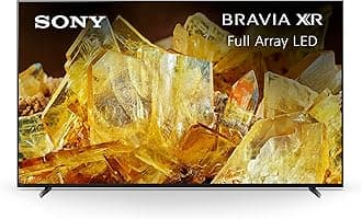 Sony 55 Inch 4K Ultra HD TV X90L Series: BRAVIA XR Full Array LED Smart Google TV with Dolby Vision HDR and Exclusive Features for The PlayStation® 5 XR55X90L- Latest Model,Black