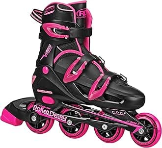 V-Tech 500 Adjustable Performance Inline Skates for Men, Women, Kids, Teens