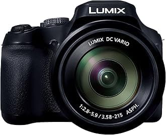 Panasonic LUMIX FZ80D Compact Camera 20-1200mm Zoom, Point and Shoot Lens with Built-in Lens, 4K Video and Photo Recording, DC-FZ80D