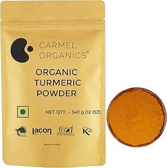 Turmeric Root Powder(340 g (Pack of 1))| Haldi Powder | Jaivik Bharat Certified | Non-GMO | Chemical Free & Pesticides Free | No Added Preservative | Manjal Podi/Pasupu Podi