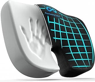 Upgraded Car Seat Cushion – Memory Foam Portable Desk Chair Cushion Pad for Office Chair, Car, Travel, Long Sitting, Gaming, Non-Slip Base, Office Product