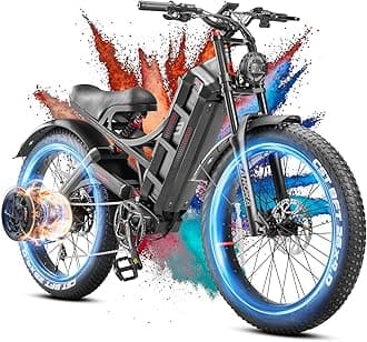 Romeo Pro 1600W 60A Fat Tire Full Suspension Ebike