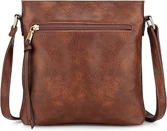 Soft PU Leather Crossbody Bags for Women, Cross Body Bag with Multiple Pockets, Adjustable Strap, Perfect for Daily Use