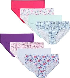 Girls' Ultimate 8-Pack Organic Cotton Brief