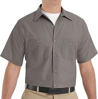 Red Kap Men's Industrial Work Shirt