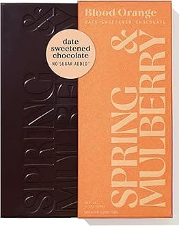 Dark Chocolate Bars – Healthy Dark Chocolate, Date-Sweetened - Blood Orange 3 Pack