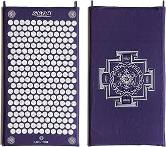 ShaktiMat Classic Acupressure Mat Advanced Intensity in Indigo, Relieves Stress & Tension, Promotes Relaxation & Focus | Similar to Acupuncture, No Needles Required | FSA/HSA Eligible