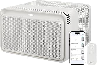 Window Air Conditioner - Quiet & Smart, Easy Install, Voice-Enabled, Remote & App Control AC Unit - 8,000 BTU