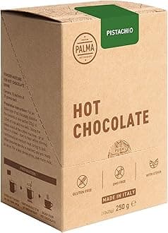 PALMA Italian Hot Chocolate Sachets - Pistachio | 250g (10 Servings)