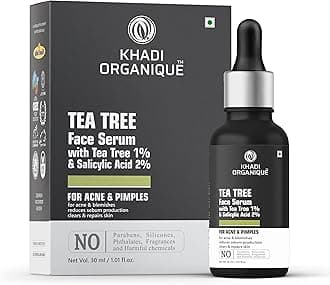 Tea Tree Face Serum with Tea Tree 1% + Salicylic Acid 2% For Acne & Blemishes Skin, 30ML
