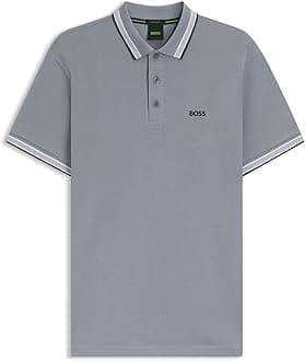 Mens Polo Shirt Short Sleeve Lifestyle Cotton Dark Grey M