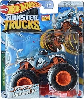 Monster Trucks Rhinomite, Beast Bashers 7/7 Connect and Crash Car