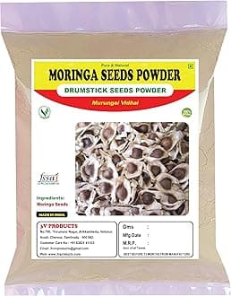 3V PRODUCTS Moringa Seed 100g | Moringa Oleifera | Drumstick Seed | Murungai Vidhai