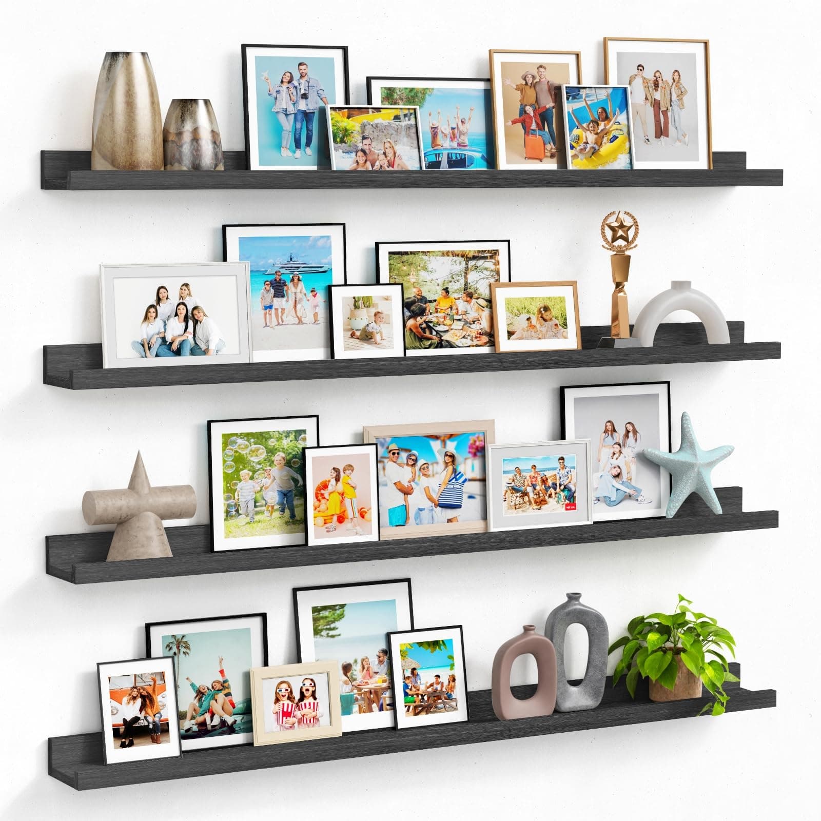 Click Item @ 48" Picture Ledge Shelf