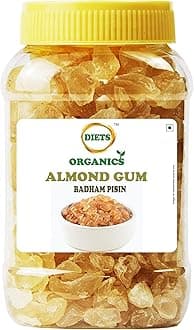 Diets Organics Almond Gum/Badam Pisin/Gond Katira/Badam Gum- (200g)