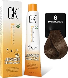 Color Cream 6.0 Natural Dark Blonde – 100% Grey Coverage | Semi, Demi or Permanent Results | 8–10 Vol Semi | 20-30-40 Vol Permanent – Salon Quality Hair Dye – For Women & Men 3.4 Oz