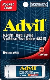 Advil Sinus Congestion and Pain, Sinus Relief Medicine, Pain Reliever and Fever Reducer with Ibuprofen and Phenylephrine HCl - 10 Coated Tablets