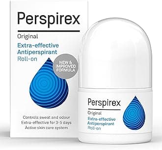 PERSPIREX Extra Strength Antiperspirant Roll On ORIGINAL 20ml - Fresh Scent 3+ days Odour Protection, Perspirex is an extra strength deodorant brand.