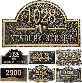 Personalized Address Plaque