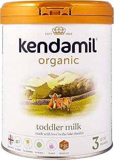 (12x800g) Kendamil Organic Toddler Milk, Stage 3, 12-Pack – British Made, Organic Whole Milk Formula, 12-36 Months – No Palm Oil, No Fish Oil, No SOYA, No GMOs