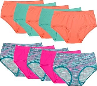 Fruit of the Loom Girls' Seamless Underwear Multipack
