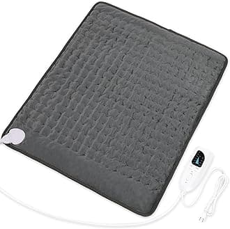 Deepsoon Heating Pad,Electric Heating Pads for Back,Neck,Abdomen,Moist Heating Pad for Shoulder,Knee,Arms,Legs,Dry/Moist Heat & Auto Shut Off,Christmas Gifts for Men and Women,Dark Gray,24x20 Inch