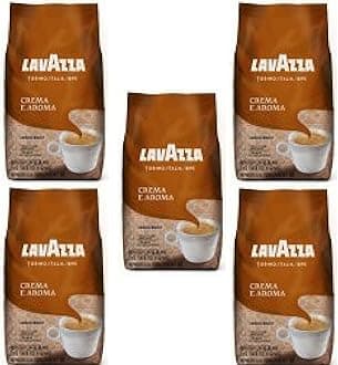 Lavazza, Crema e Aroma Whole Bean Coffee, 2.2 lb - 5 Bags