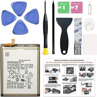 New Upgraded Battery for Galaxy A32 5G / A42 5G, EB-BA426ABY Replacement Battery Compatible with Samsung Galaxy A32 5G / A42 5G, with Repair Tools & Instruction