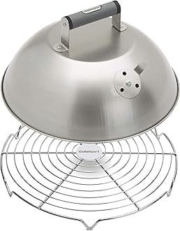 Cuisinart Bonus, 12.25" Melting Dome and Wire Rack, Stainless Steel