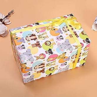 La Trove Romantic Gift Wrapping Paper Sheets – Decorative Gift Wrap for Birthday, Anniversary & Wedding Return Gifts, Pack of 5 Sheets