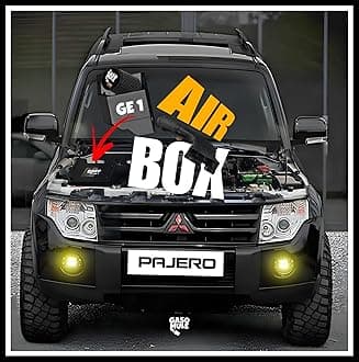 GE1 AirBox by JASRAUTO® - Cold AirIntake Box Setup for Mitsubishi Pajero Generation 3 & 4