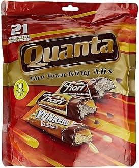 Quanta, Milk Chocolate Mini Snacking Bars Mix, 314g