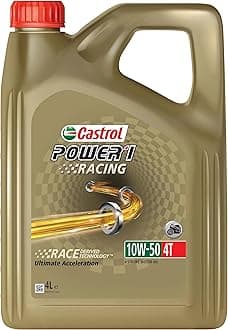 Castrol Power1 Racing 4T 10W-50 4-Stroke Engine Oil, 4L