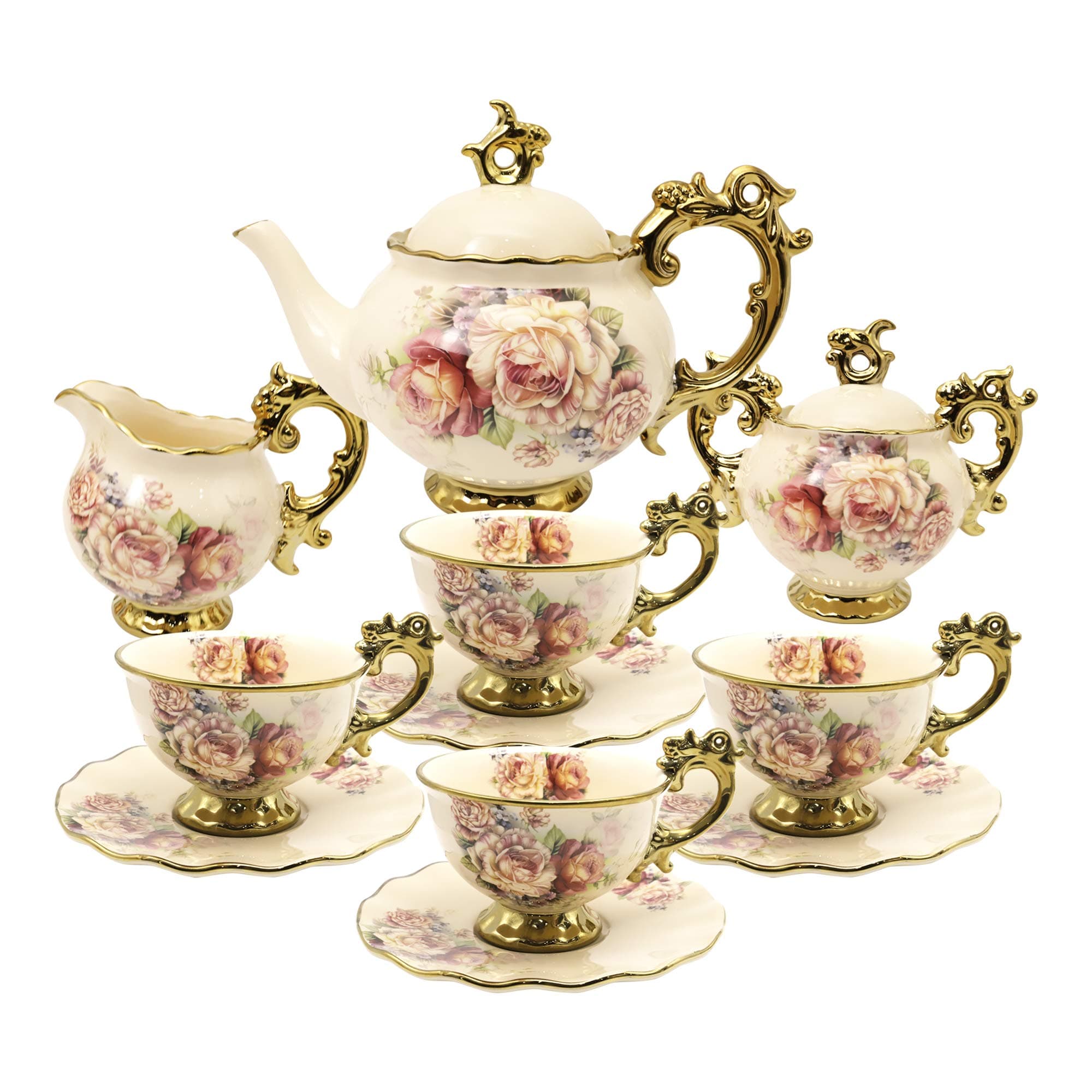 15 Pieces Tea Set