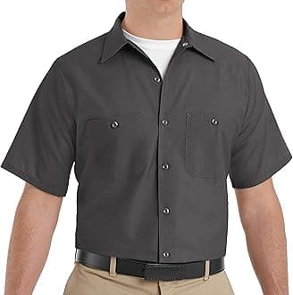 Red Kap Men's Hi Visibility Class 2 Level 2 Work Shirt