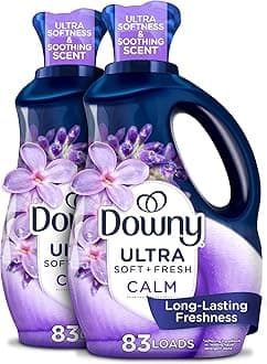 Infusions CALM Liquid Fabric Softener, Soothing Lavender And Vanilla Bean, 56 Fl Oz, Fabric Conditioner For Softness And Scent, Pack of 2