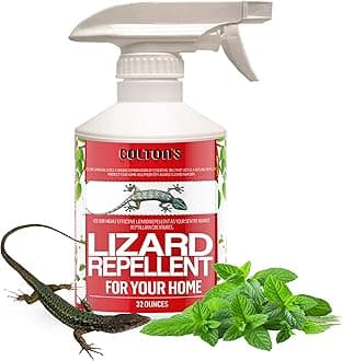 Lizard Repellent 32 OZ Reptile Deterrent Outdoor or Indoor 100% Natural Spray