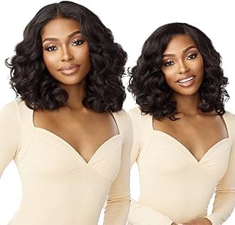 Sensationnel What Lace 13X6 Wigs - Samira Lacefrontal Hand Tied Glueless Synthetic With Natural Density Preplucked Hairline (BALAYAGEGOLD)