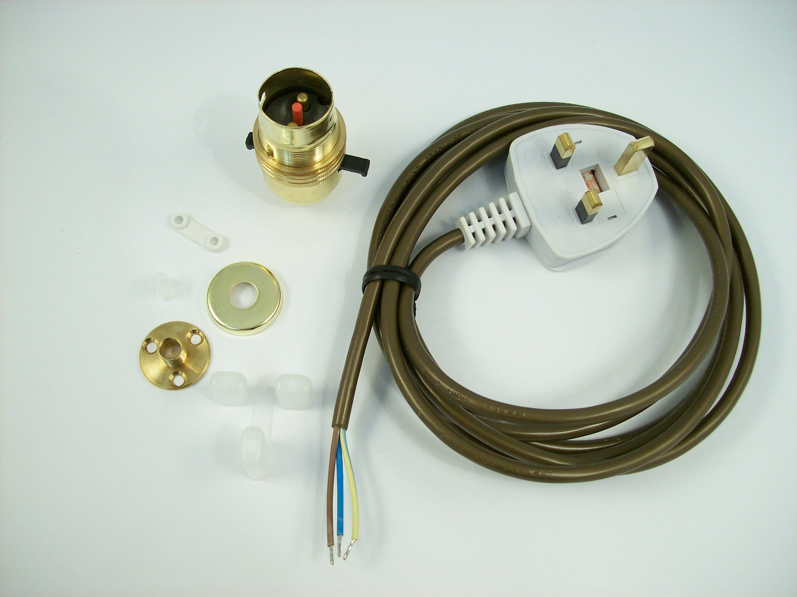 Brass Lampholder Kit No 1